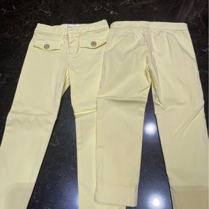 two pairs of jeans | sizes 5 & 6 girls